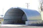 26'Wx36'Lx12'H canvas quonset building